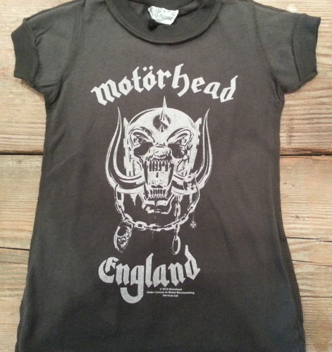 Amplified Kids Motorhead T shirt; 6T 
