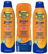 Banana Boat Sport Ultra Performance Sunscreen Pack Broad Spectrum SPF 50