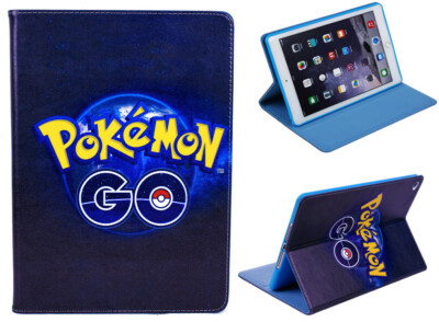Für iPad 2 3 4 Anime Manga Pokemon Go Pikachu Anime Hülle Cover