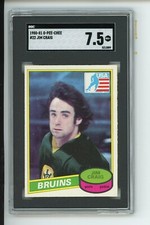 SGC 7.5 Jim Craig 1980-81 O-Pee-Chee OPC Boston Bruins Rookie RC