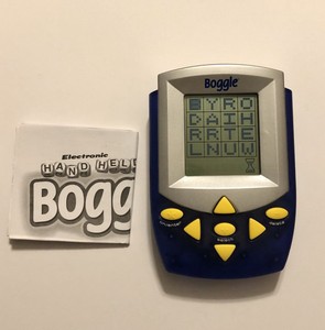 boggle electronic game