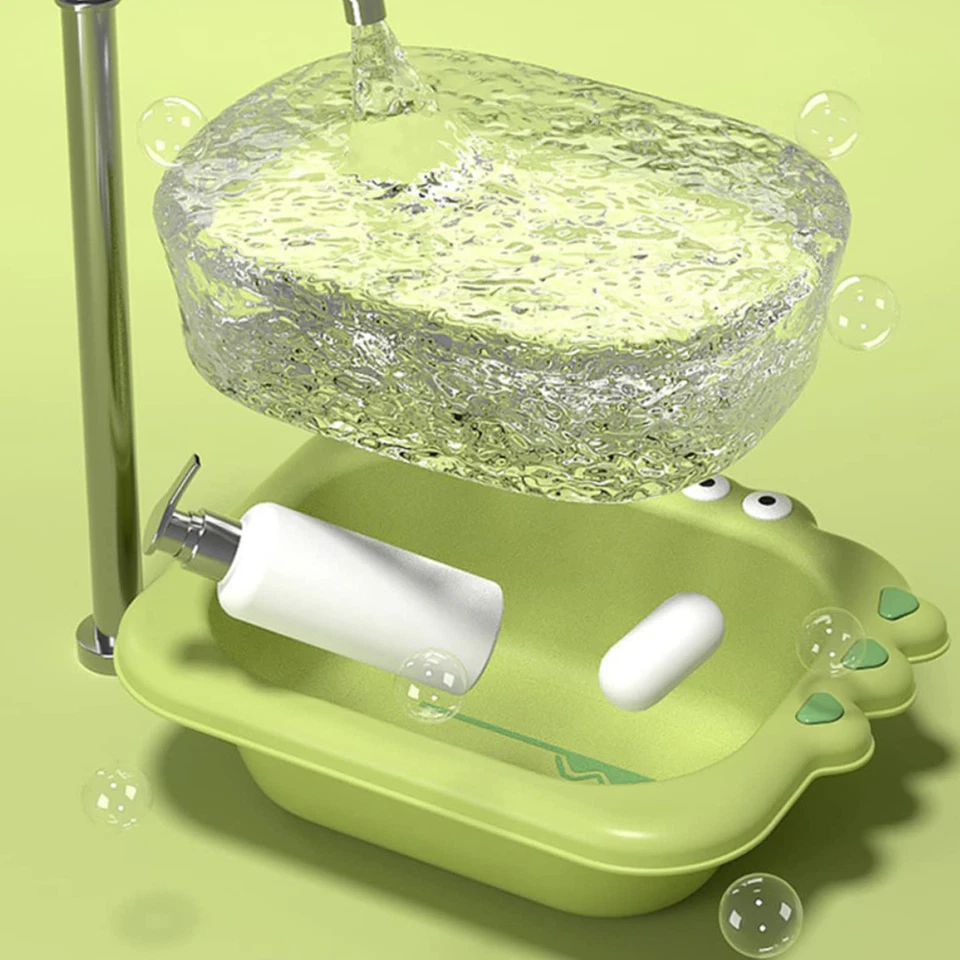 Lavabo plegable portátil para bebés de 2,5 L para bebés Foto 2 de 4