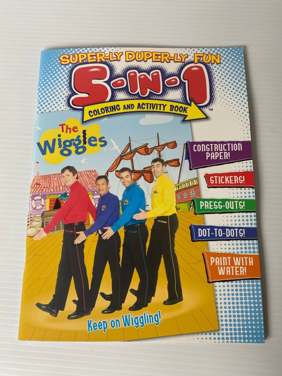 The Wiggle Sticker Coloring Book