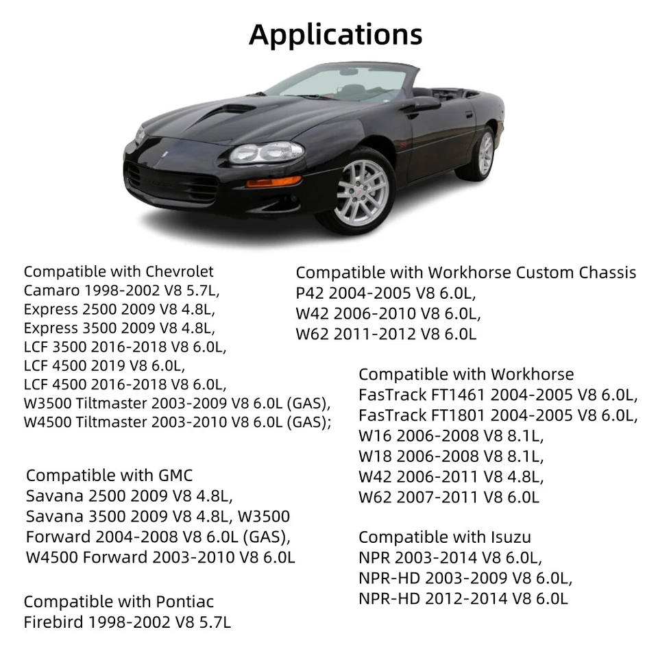 Cacerola de aceite con varilla de medición y tubo para Chevy LS1 Camaro / Firebird (cuerpo F) - 12628771 Foto 2 de 4