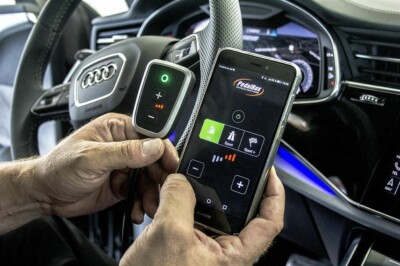 DTE Pedalbox Plus mit Appsteuerung für PEUGEOT 206 CC 2D 2000- 109PS 80KW 1.6  .