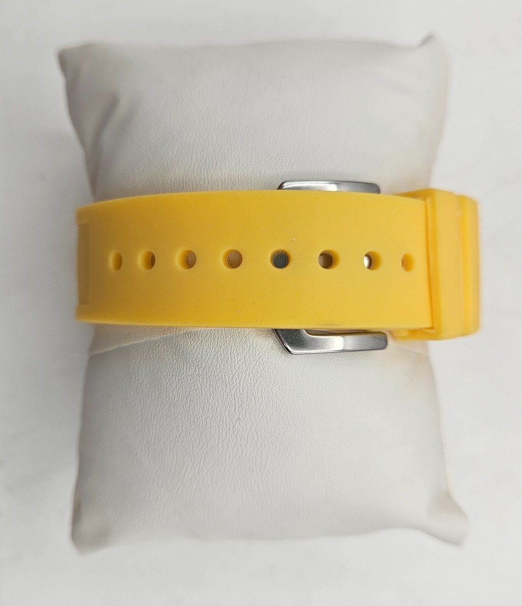 Unisex Yellow Casual Stylish Ultra Thin Silicone Band Waterproof Wrist Watch Buy OXFANITE Men main image 4