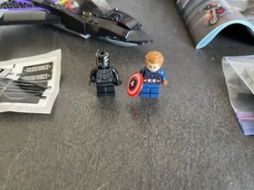 Lego 76047 Marvel Black Panther Pursuit Super Hero Civil War - Not Complete READ
