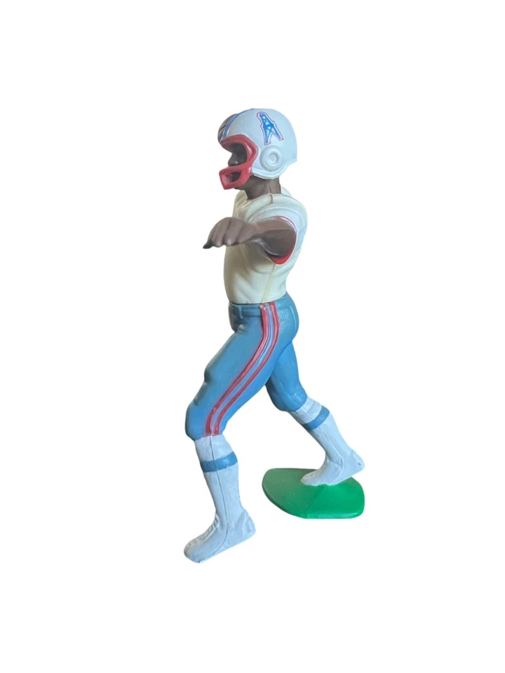 Alineación inicial de colección Warren Moon Houston Oilers 1989 #1 con casco de fútbol americano Foto 2 de 4