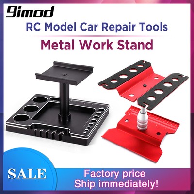 RC Auto Reparaturständer Metall Arbeitsstation Plattform für 1/8 1/10 RC Auto