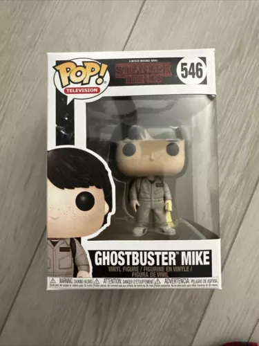 Funko Pop Ghostbuster Mike #546 Stranger Things Television Series Vinyl Figure