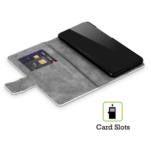 HEAD CASE DESIGNS PATTERNED SILHOUETTE LEATHER BOOK CASE FOR SAMSUNG PHONES 1 - Picture 2 of 17
