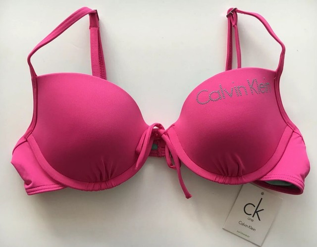 calvin klein push up bikini top