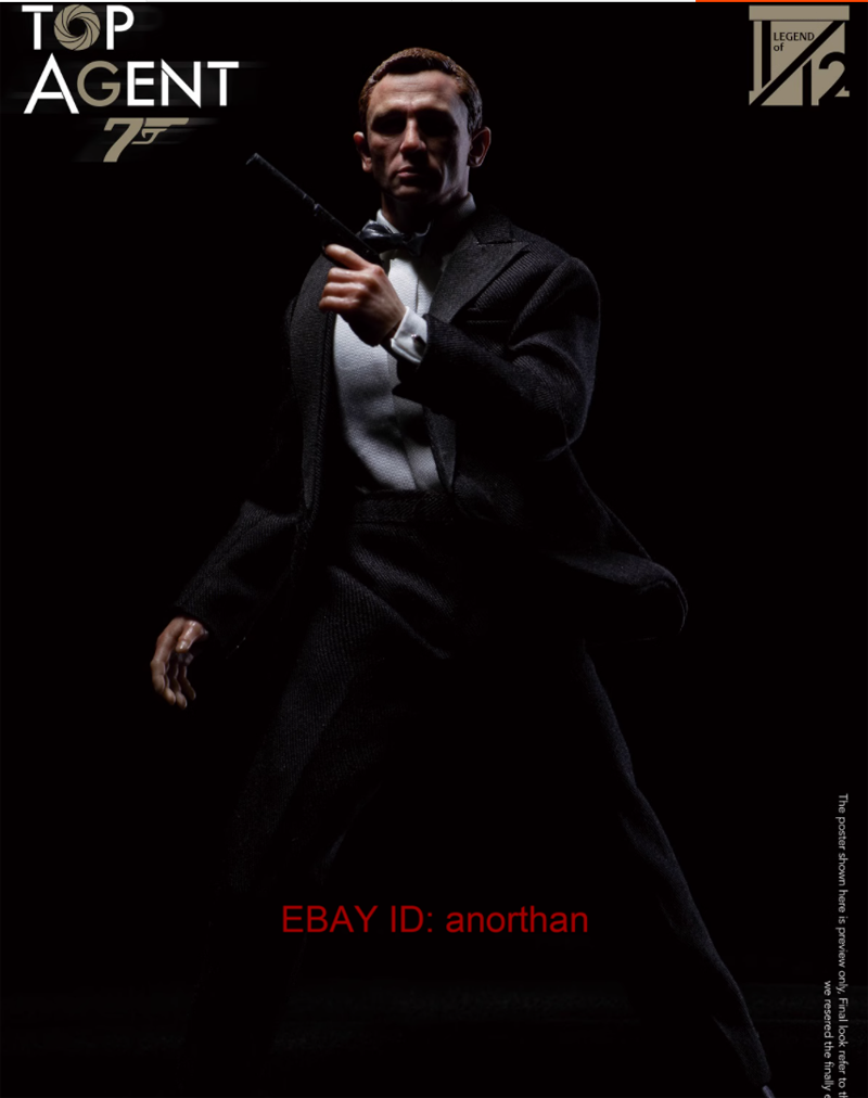 人体模型 MUFF TOYS James Bond 007 1 12 Figure DX 人体模型 MUFF TOYS James Bond 007 1 12 Figure DX Muff Toys