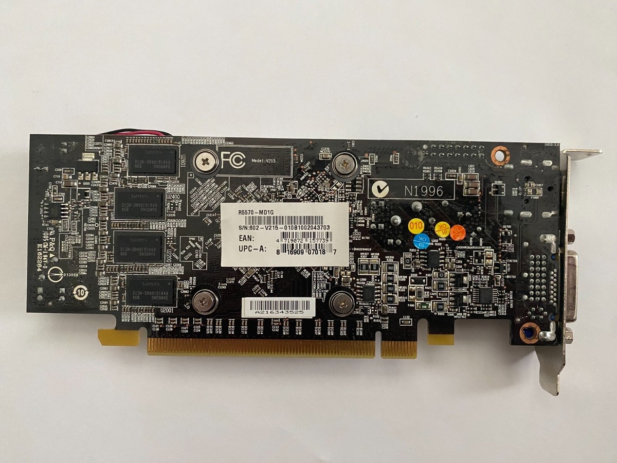 MSI ATI Radeon HD 5570 1GB PCIE Video Graphics Card GPU R5570-MD1G