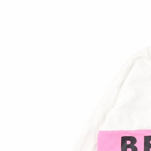 Sudadera Primark Niñas Rosa 100 % Algodón Rosa Talla 11-12 Años - Imagen 3 de 12