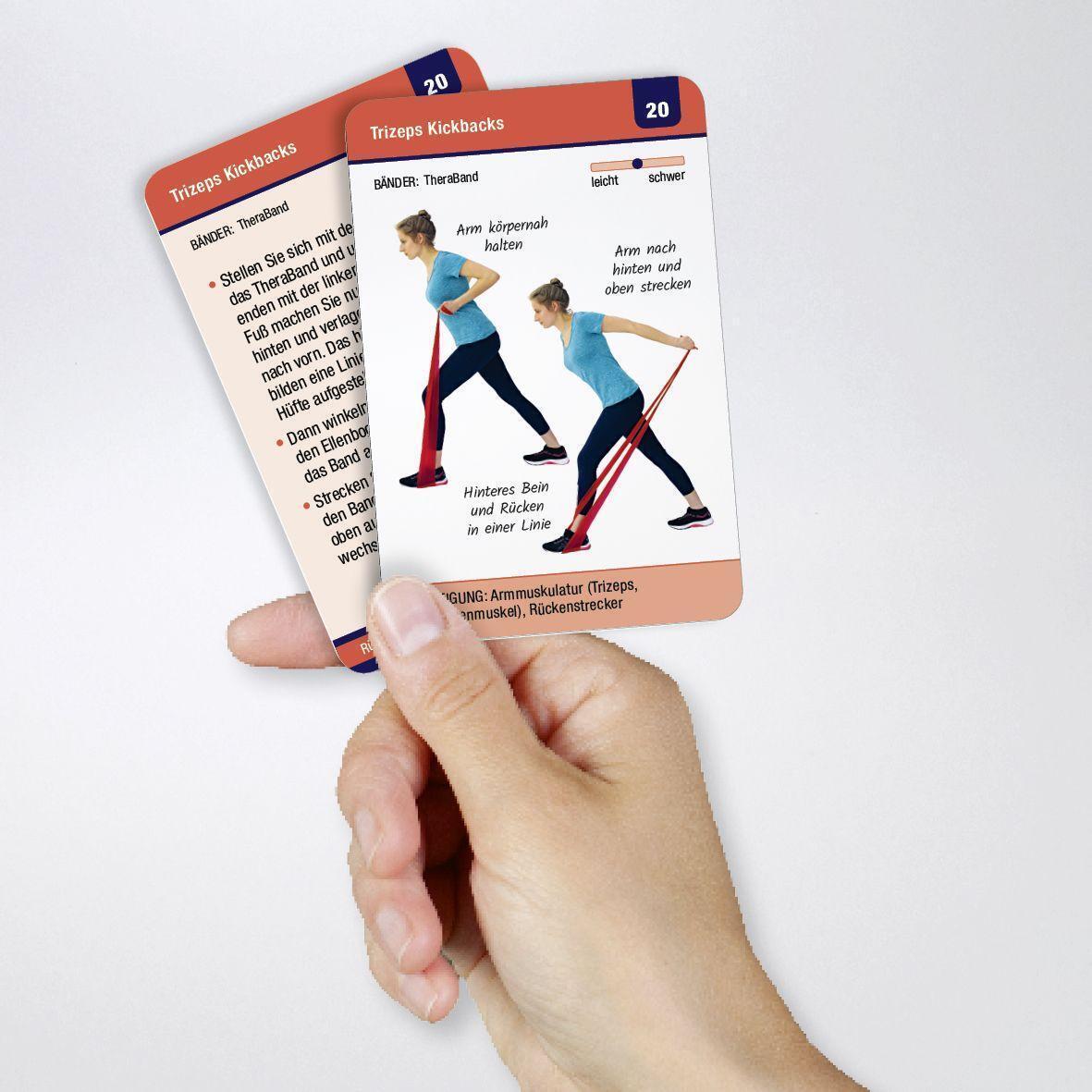 Thumbnail - Trainingskarten: Rückenfit Mit Theraband® & Co. | Ronald Thomschke |
