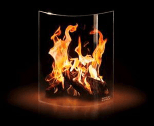 CURVED VILLAGER STOVE GLASS - CONCAVE HIGH DEFINITION SCHOTT ROBAX STOVE GLASS - Picture 6 of 6
