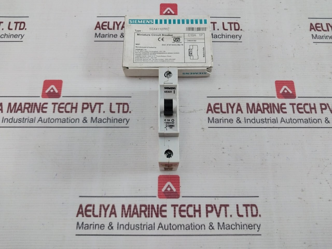 SIEMENS 5SX41 Miniature Circuit Breaker 240/415V IS13947-2 C10