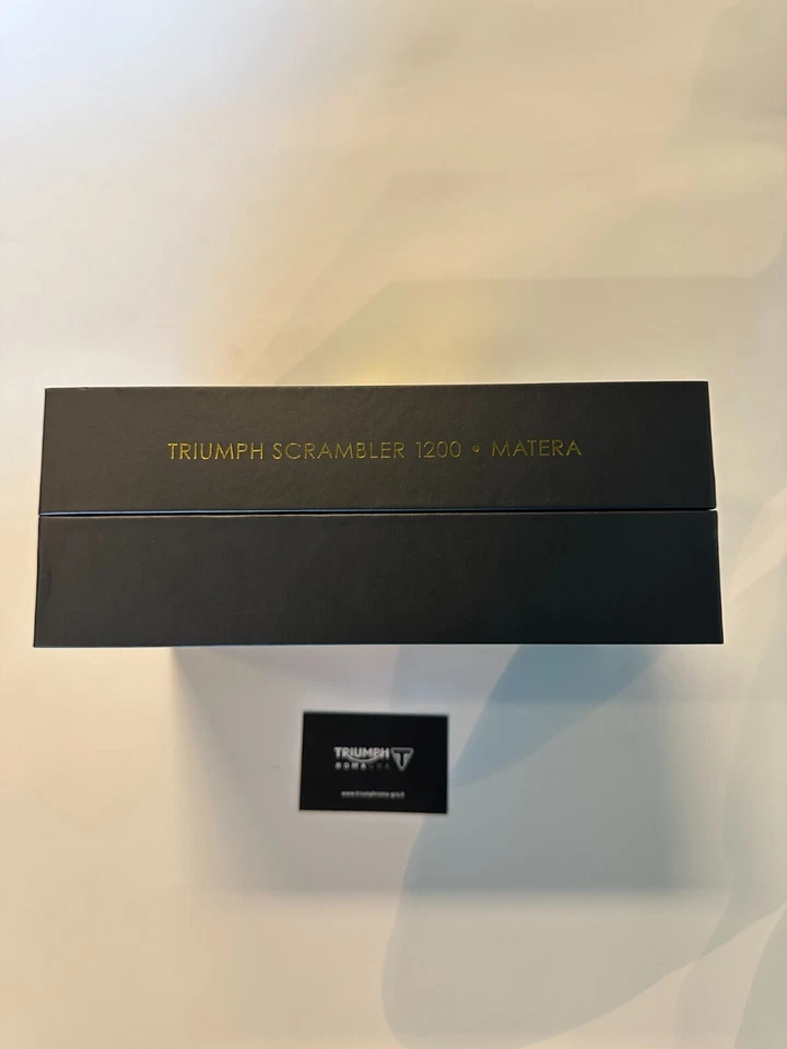 MODELLINO TRIUMPH SCRAMBLER 1200 JAMES BOND 007 - Immagine 4 di 4