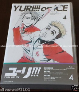 Yuri On Ice Vol 4 First Limited Edition Blu Ray Cd Masking Tape Booklet Japan 4562475272406 Ebay