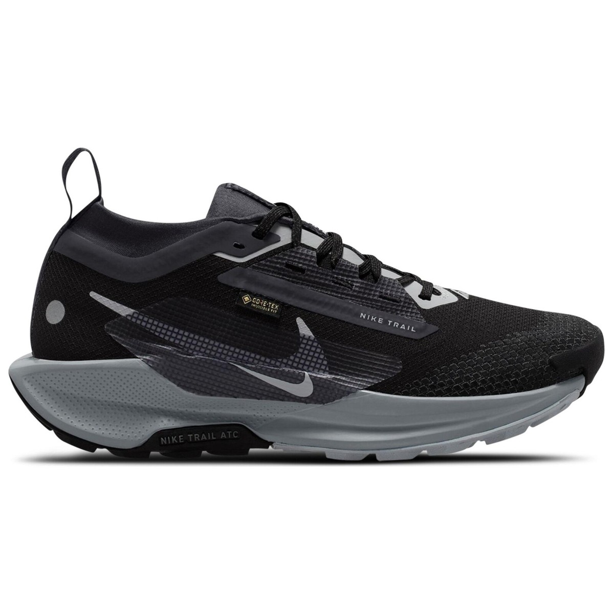 Size 10 - Nike Pegasus Trail 5 GORE-TEX Black Wolf Grey W