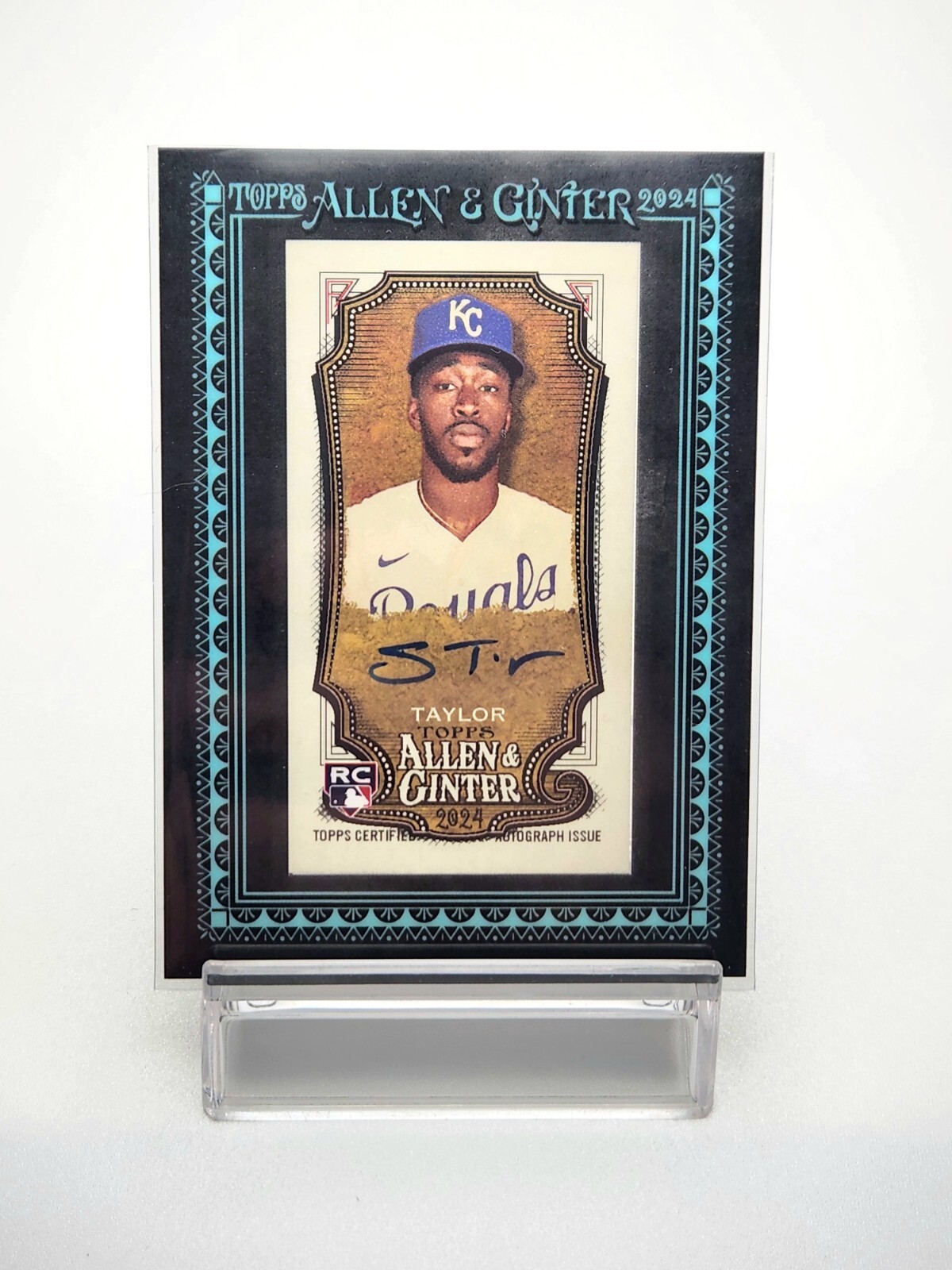 2024 Topps Allen & Ginter - Mini Auto  SAMAD TAYLOR Black Frame /25 RC #MA-ST 🔥