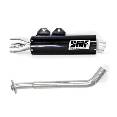 HMF Kawasaki KFX 700 Slip On Exhaust Black + Jets (04-10) | eBay