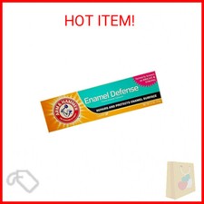 ARM  HAMMER Enamel Defense Toothpaste, Crisp Mint 4.3 oz Pack of 4 