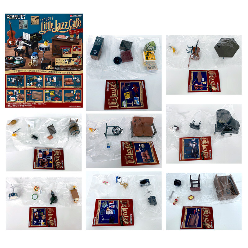 Rare 2019 Re-Ment Snoopy's Little Jazz Cafe (Sold