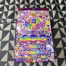LISA FRANK Sticker Book Over 600 Stickers 90  s Kids Retro Unicorns Puppies, NEW