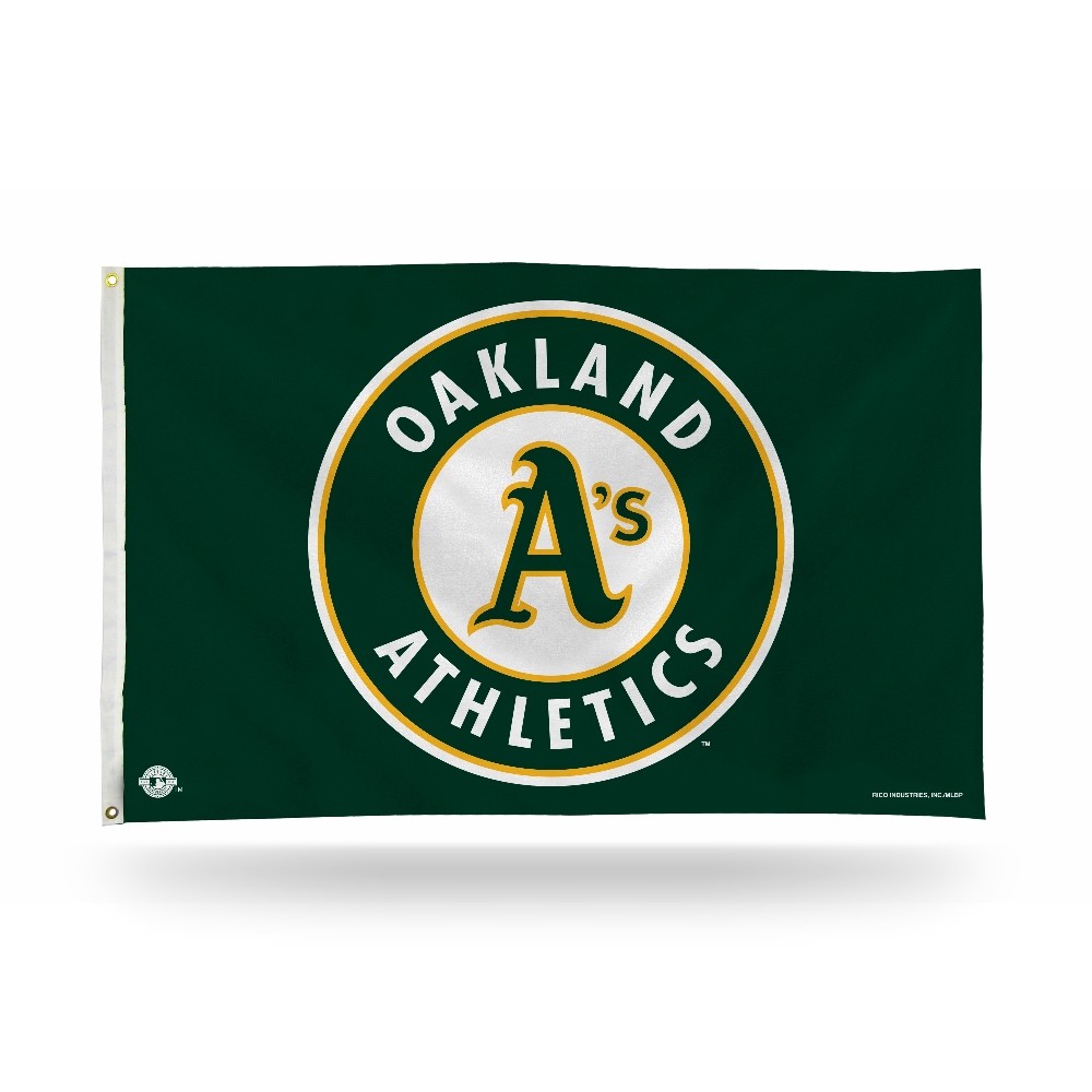 Oakland Athletics A S Mlb 3x5 Indoor Outdoor Banner Flag For Sale