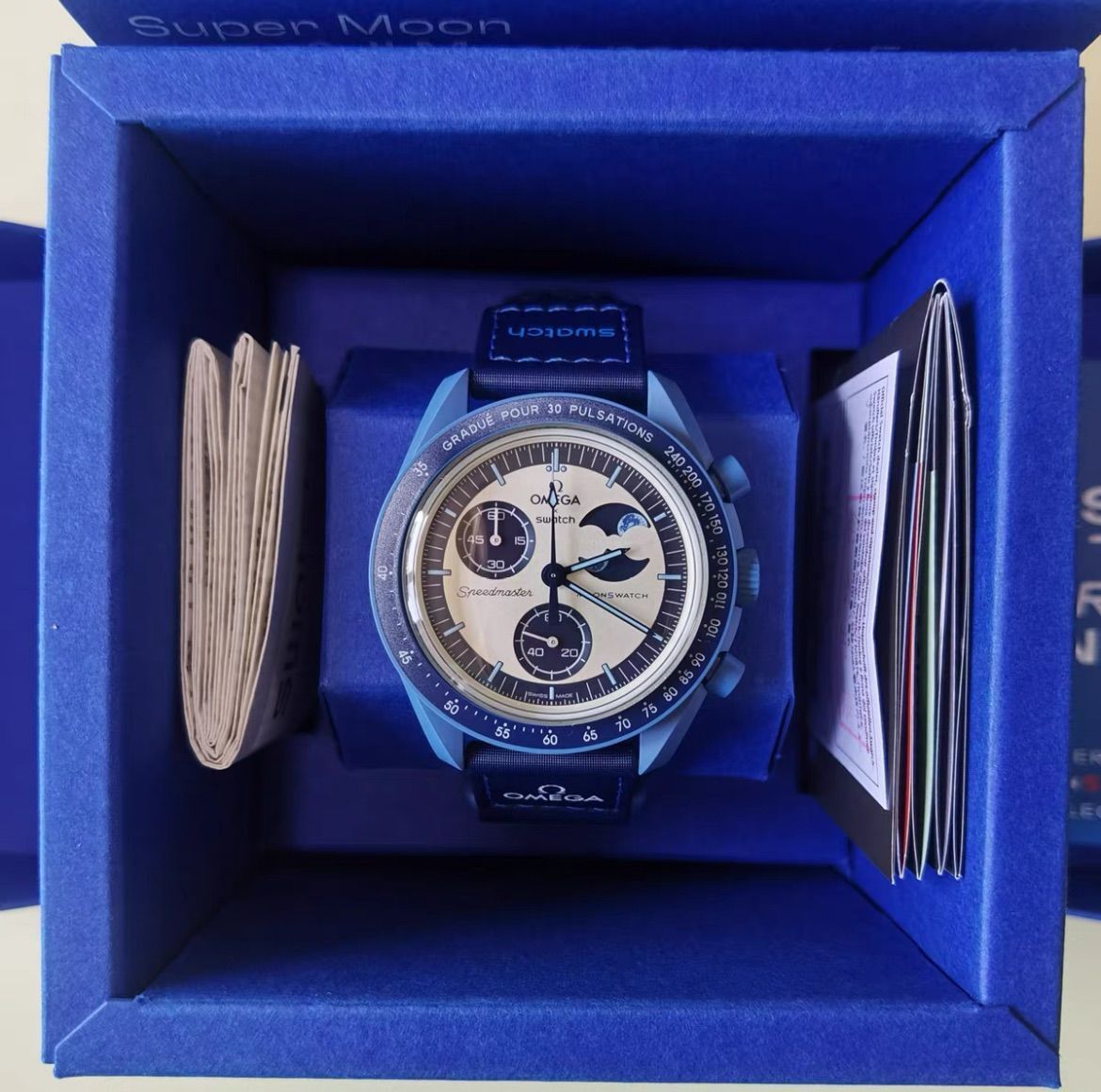 Swatch x Omega Moonswatch Mission To The Super Blue Moon Swatch x Omega Moonswatch Mission To The Super Blue Moon