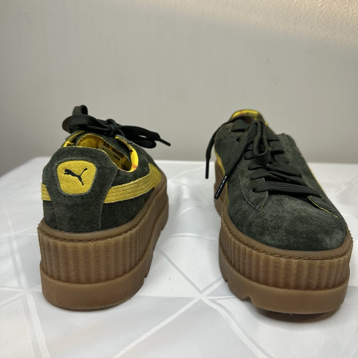 スニーカー Puma Cleated Creeper Rihanna Fenty Golden Brown (W) Puma Cleated Creeper Rihanna Fenty Golden Brown (W) (PUMA