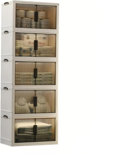 520QT/130GAL Storage Bins with 1 Lid, Stackable Storage Bins Closet Organizers a - Picture 6 of 6