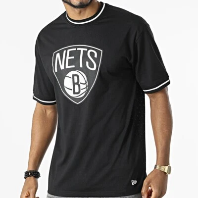New Era - Maillot Oversized Team Logo - Brooklyn Nets - 13083911 - Photo 1/3