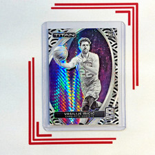 2023-24 Panini Spectra Titan #80 Vasilije Micic Black White International Prizm