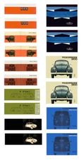 1/24 1/25 G scale model car Volkswagen VW owner's manuals 1:25