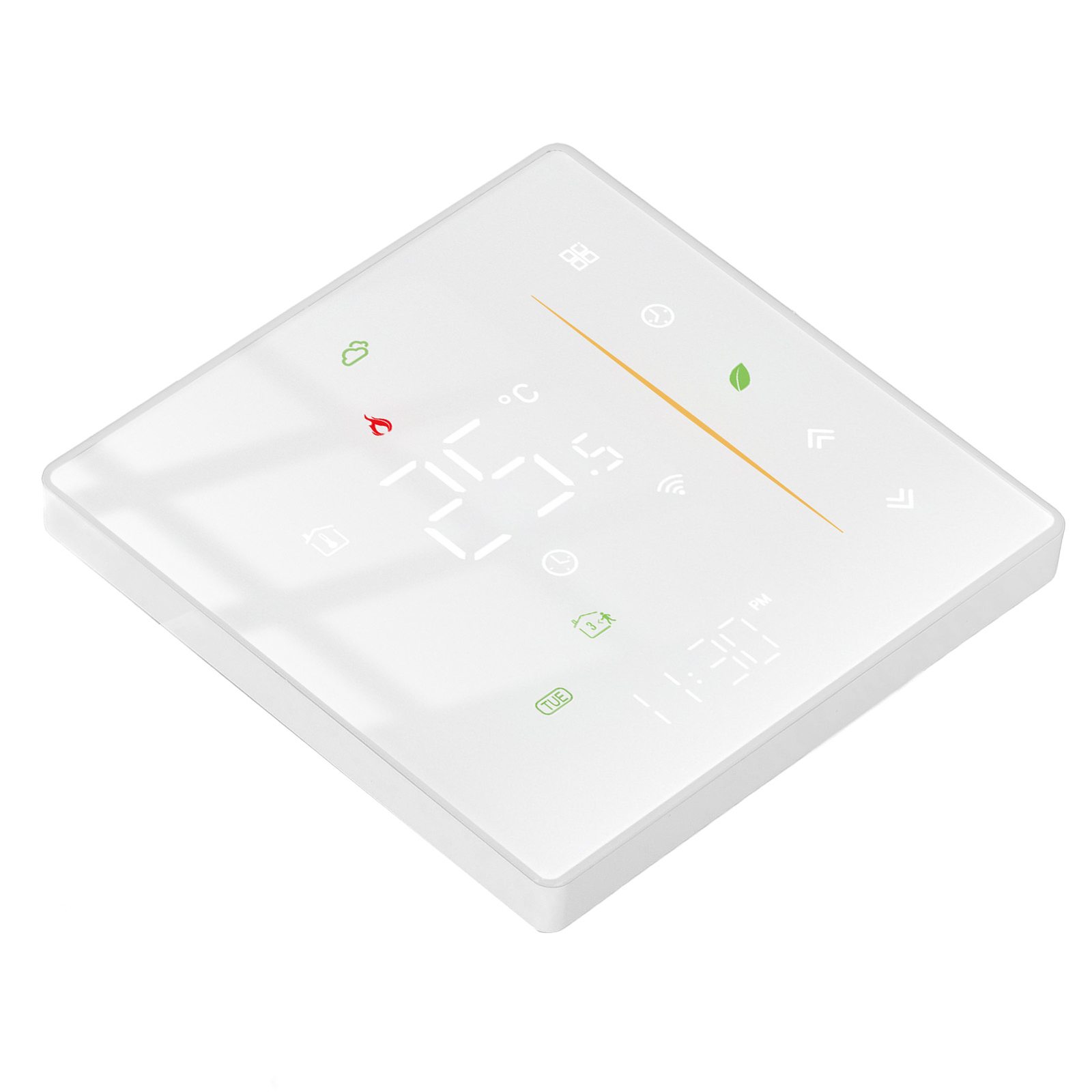 Smart Thermostat App Control Programmable WIFI Home Thermostat 95‑240V White-image