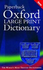 Large Print Paperback Dictionaries & Reference Books