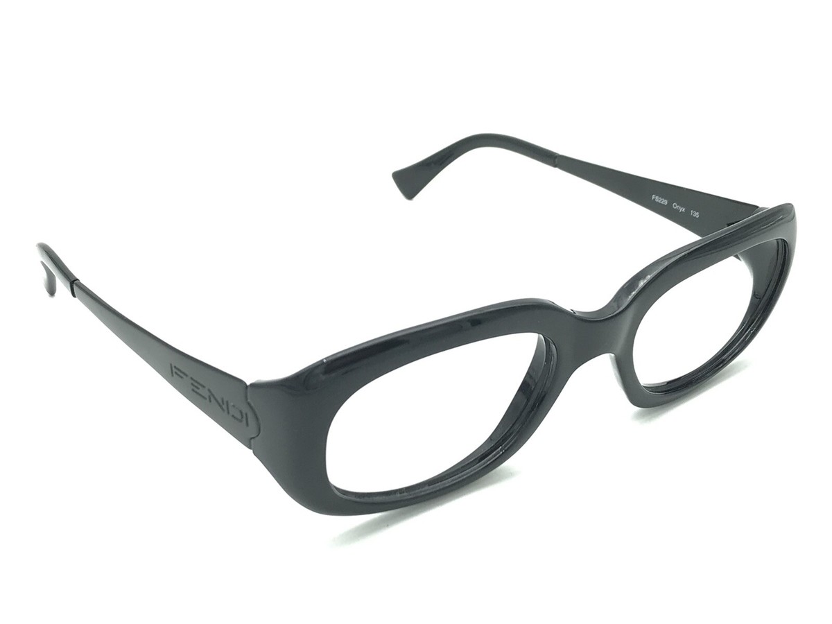 FENDI FS229 Women's Onyx Black Full Rim Sunglasses Frames 52-20