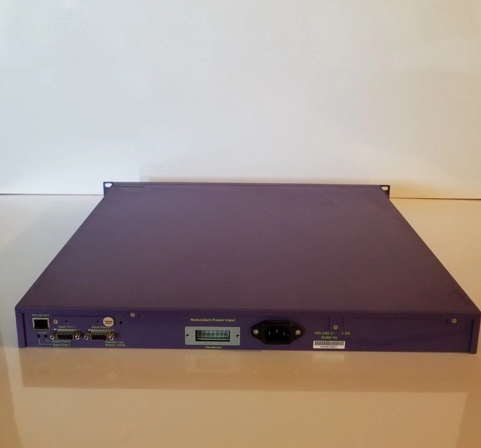 Extreme Networks 15103 Summit X250E-48T 48-Port Gigabit Network Switch Rack Ears - Image 2 of 4