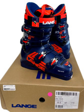 Lange RS 110 S.C Jr Race Ski Boot NIB '22/23 Sz 25.5,26.5,27.5,28.5 Blue