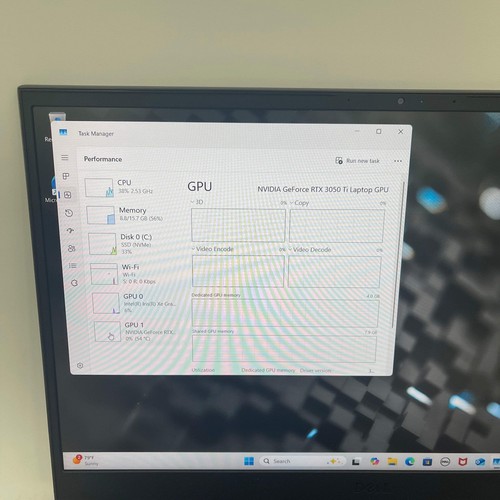 Dell G15 5511 P105F006 15.6" i7-11800H 2.3GHz 16GB RAM 512GB SSD RTX 3050 Ti - Imagen 7 de 19