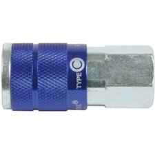 LEGACY A72610C-X Coupler 1/4" Body, 3/8" Female NPT,  Tru-Flate-Automotive