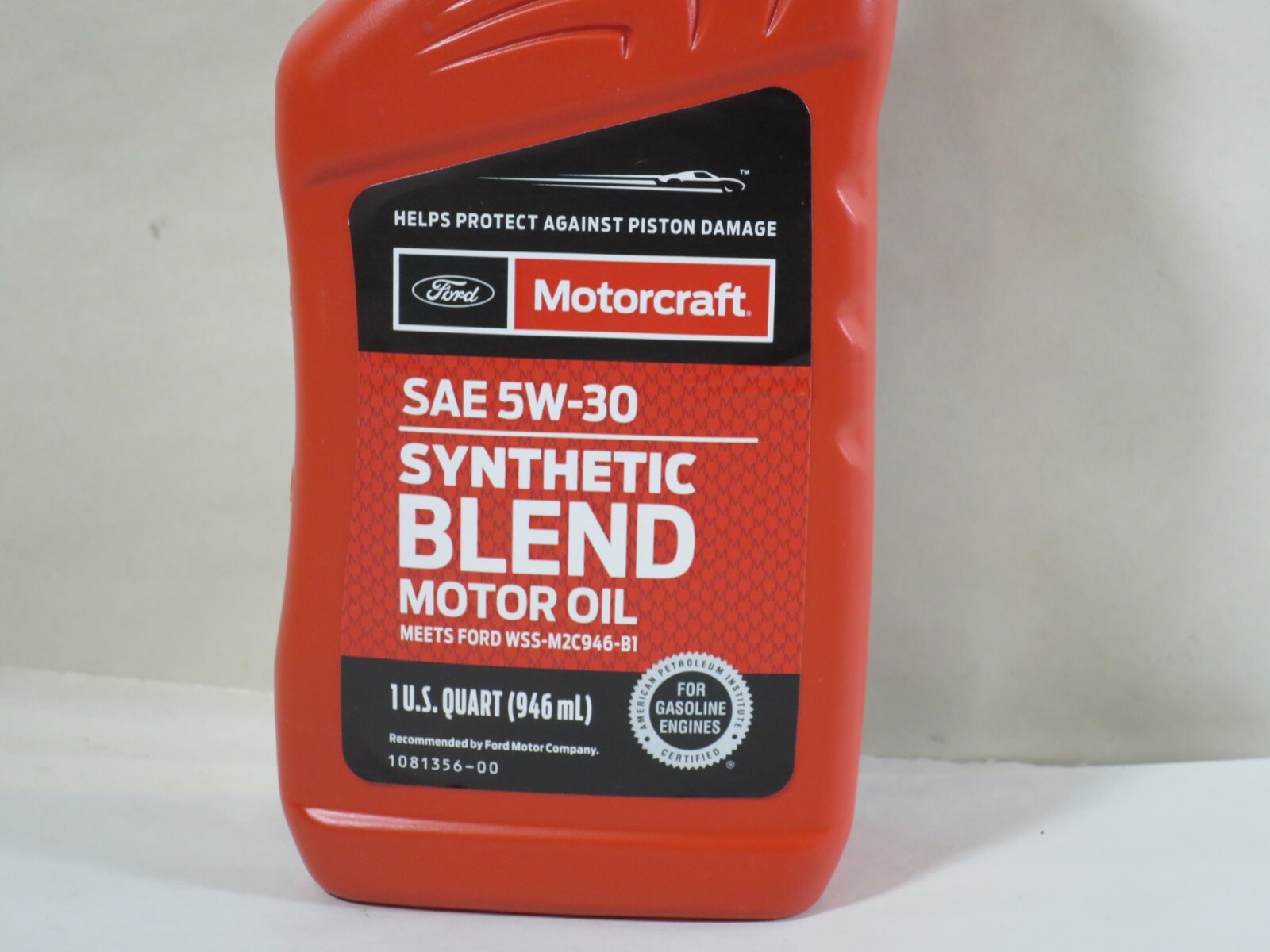 Motorcraft XO5W30Q1SP SAE 5W30 Premium Synthetic Blend Motor Oil 1