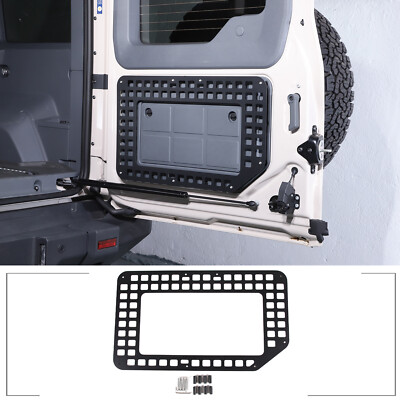 Tailgate Door Rear Cargo Storage Shelf Molle Panels Für Ineos Grenadier 2020-24