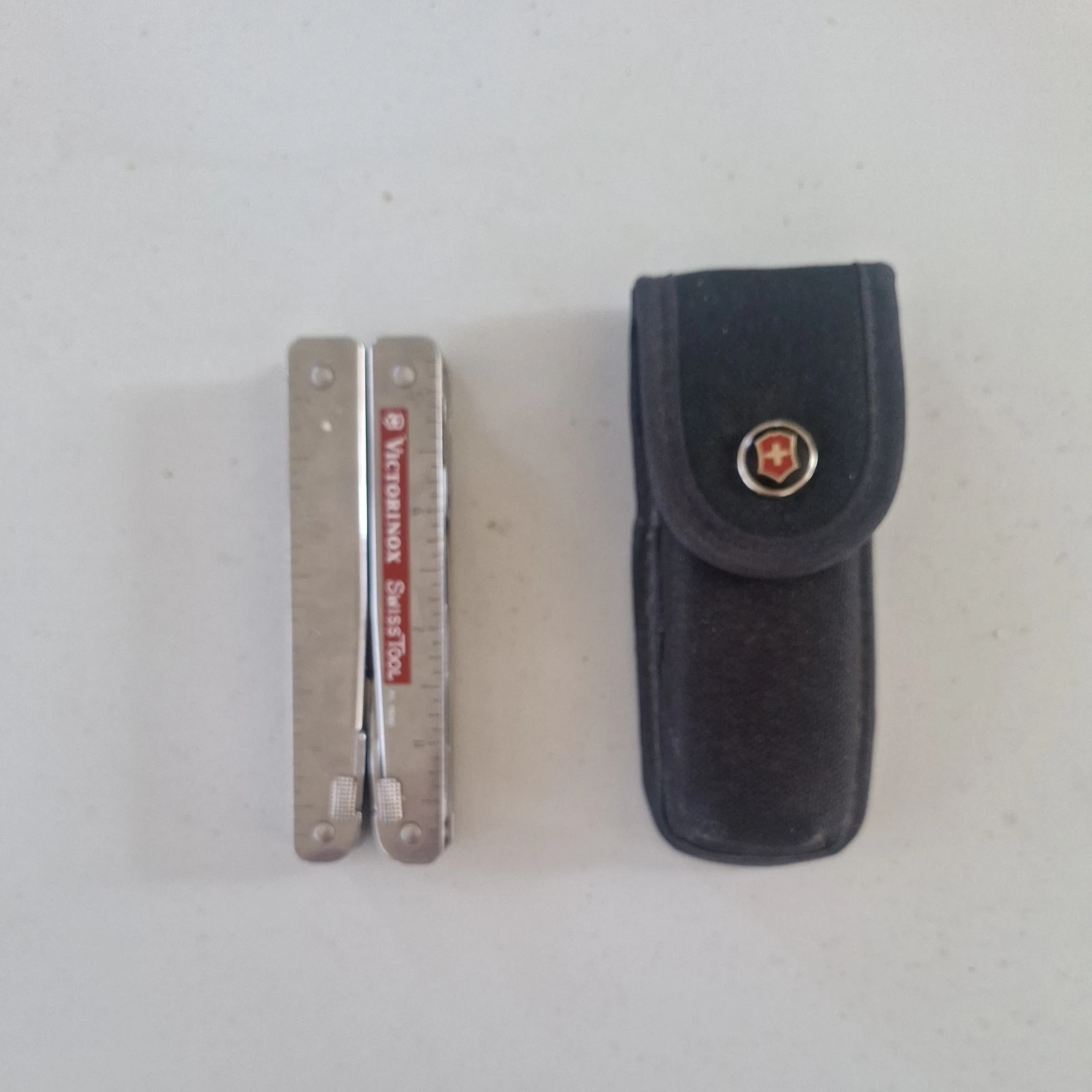 Vintage Victorinox Swiss tool Swiss Army Knife Multi Tool! WITH SHEATH!