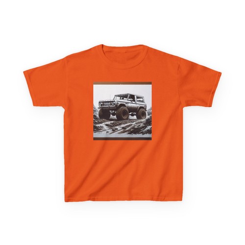 T-shirt Ford Bronco Offroad per bambini in cotone pesante™ - Foto 26 di 69