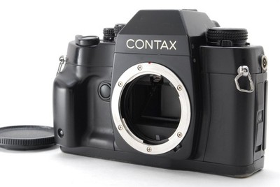 CONTAX SLRカメラ ブラック Near MINT] Contax RX SLR 35mm Film Camera CY Mount Body Black From