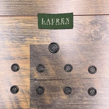 Lauren Ralph Lauren Buttons Spare Replacement Suit Jacket Blazer Sport Coat